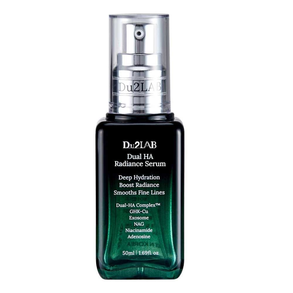 Du2LAB Dual HA Radiance Serum 50ml Hydrating Skin Barrier Elasticity Brightening Anti Wrinkle Essence _ Made in KOREA